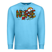 Ocean Blue nurse taco mexico Premium Sweatshirt - CowhideDigitalArt