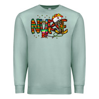 Seafoam nurse taco mexico Premium Sweatshirt - CowhideDigitalArt
