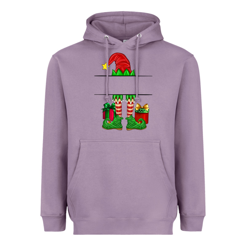 Christmas Elf Custom Name Heavyweight Hoodie by Artiststas | Teevron