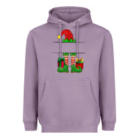 Lavender christmas elf custom name Heavyweight Hoodie - Artiststas