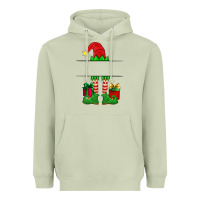 Matcha christmas elf custom name Heavyweight Hoodie - Artiststas