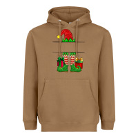 Toasted Coconut christmas elf custom name Heavyweight Hoodie - Artiststas