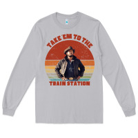 Moon Dust rip wheeler quote poster art Long Sleeve Tee - lanVoArt