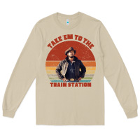 Mushroom rip wheeler quote poster art Long Sleeve Tee - lanVoArt