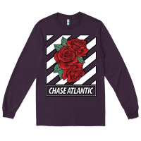 Plum Music Vintage Retro Chase Atlantic Gifts For Music Fans Long Sleeve Tee - lanVoArt