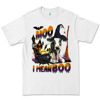 White Moo I Mean Boo Holstein Cow Premium Tee - LillyAllenDesigns