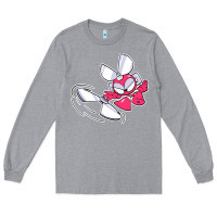 Heather Grey cutman Long Sleeve Tee - lanVoArt