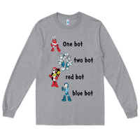 Heather Grey day gift mega video man games funny graphic gift Long Sleeve Tee - lanVoArt