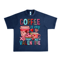 Navy Coffee is my Valentine Valentine's Day Urban Heavy Tee - HowdyJamesFarm
