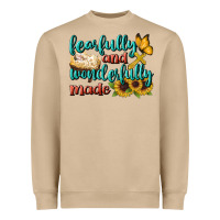 Mushroom Fearfully And Wonderfully Made Heavyweight Sweatshirt - BundleAndBundleShop