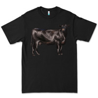 Black black angus cow Premium Tee - LillyAllenDesigns