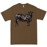 Cacao black angus cow Premium Tee - LillyAllenDesigns