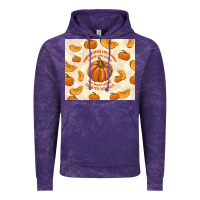 Cloud Purple pumpkin spice fall leaves Vintage Hoodie - TumblerDesignByShophia