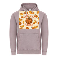 Vintage Zinc pumpkin spice fall leaves Vintage Hoodie - TumblerDesignByShophia
