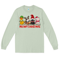 Matcha meowy christmas Long Sleeve Tee - CowGirlArtShop