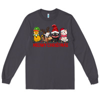 Smoke meowy christmas Long Sleeve Tee - CowGirlArtShop