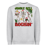 Heather Grey Jingle Bell Rockin' Heavyweight Sweatshirt - BundleAndBundleShop