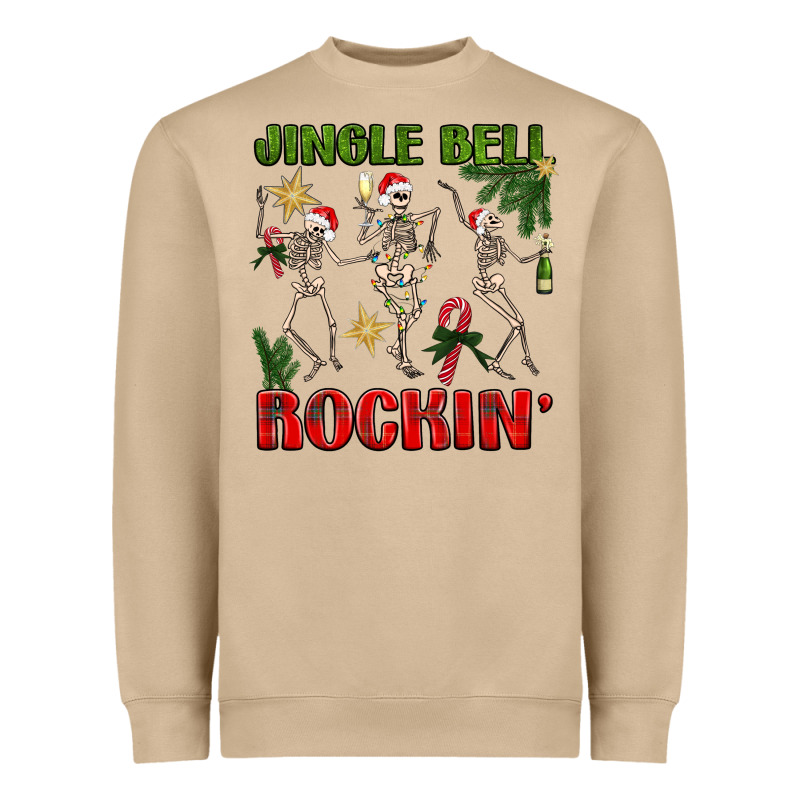 Jingle Bell Rockin' Heavyweight Sweatshirt by BundleAndBundleShop | Teevron