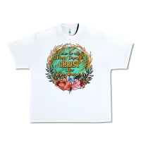 White i can do all things through christ who strenghtens me Urban Heavy Tee - JahusDesignShop