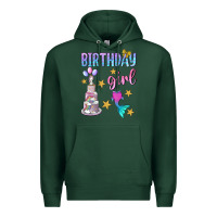 Sports Green birthday girl Premium Hoodie - BundleAndBundleShop