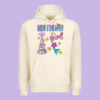 Birthday Girl Premium Hoodie Designed By Bundleandbundleshop