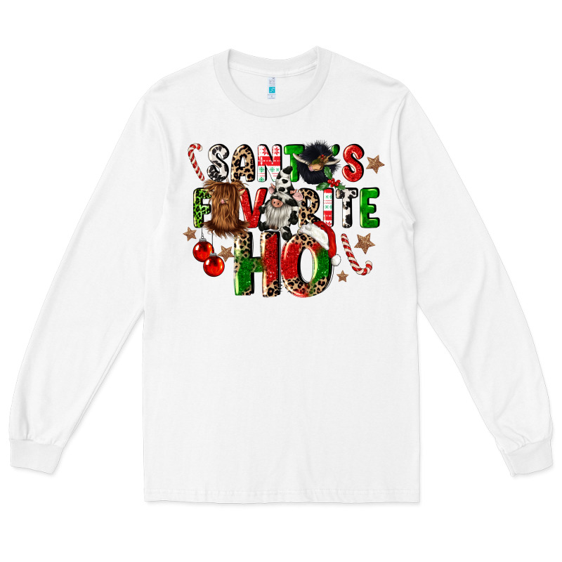 Santas Favorite Ho Long Sleeve Tee by CowGirlArtShop | Teevron