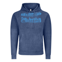 Vintage Denim collinwood mansion from dark shadows Vintage Hoodie - lanVoArt