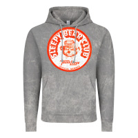 Cloud Rock sleepy bear club   70s thrift store aesthetic Vintage Hoodie - lanVoArt