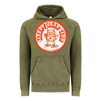 Vintage Olive sleepy bear club   70s thrift store aesthetic Vintage Hoodie - lanVoArt