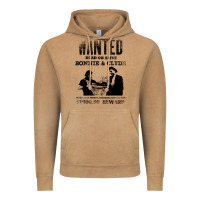 Vintage Camel wanted bonnie and clyde, distressed Vintage Hoodie - lanVoArt