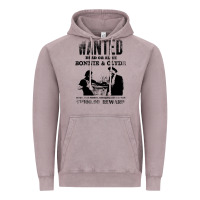 Vintage Zinc wanted bonnie and clyde, distressed Vintage Hoodie - lanVoArt