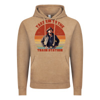 Vintage Coffee rip wheeler quote poster art Vintage Hoodie - lanVoArt
