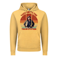 Vintage Mustard rip wheeler quote poster art Vintage Hoodie - lanVoArt