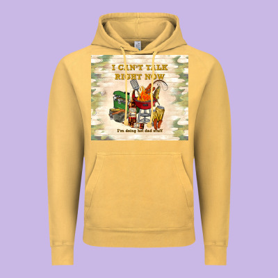I Can't Talk Right Now Vintage Hoodie Designed By Tumblerdesignbyshophia