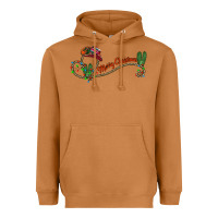 Meerkat merry christmas western Heavyweight Hoodie - CowhideDigitalArt