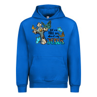 Cobalt let me tell you about my jesus Urban Hoodie - BarkalooDesign