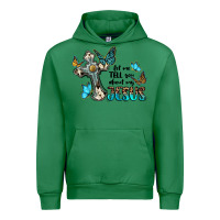 Emerald let me tell you about my jesus Urban Hoodie - BarkalooDesign