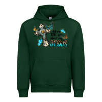 Forest Green let me tell you about my jesus Urban Hoodie - BarkalooDesign