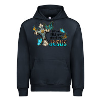Navy let me tell you about my jesus Urban Hoodie - BarkalooDesign