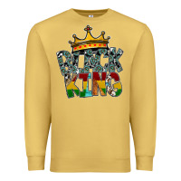 Antique Gold black king Premium Sweatshirt - SublimationCraftShop