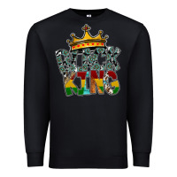 Black black king Premium Sweatshirt - SublimationCraftShop