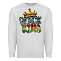 Dove Grey black king Premium Sweatshirt - SublimationCraftShop