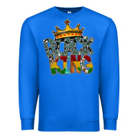 True Royal black king Premium Sweatshirt - SublimationCraftShop