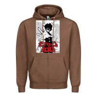 Chestnut mob psyco 100   % Zipper Hoodie - lanVoArt