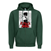 Sports Green mob psyco 100   % Zipper Hoodie - lanVoArt