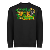 Black one lucky mama Heavyweight Sweatshirt - FaDigitalArtStudio