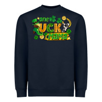 Navy one lucky mama Heavyweight Sweatshirt - FaDigitalArtStudio