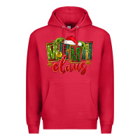 Cardinal christmas mimi claus Premium Hoodie - FaDigitalArtStudio