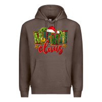 Coffee christmas mimi claus Premium Hoodie - FaDigitalArtStudio