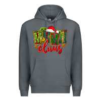 Rock christmas mimi claus Premium Hoodie - FaDigitalArtStudio
